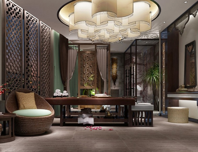 韵妞阁的休闲区与休憩区